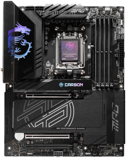 MSI MOTHERBOARD MPG X870E CARBON WIFI