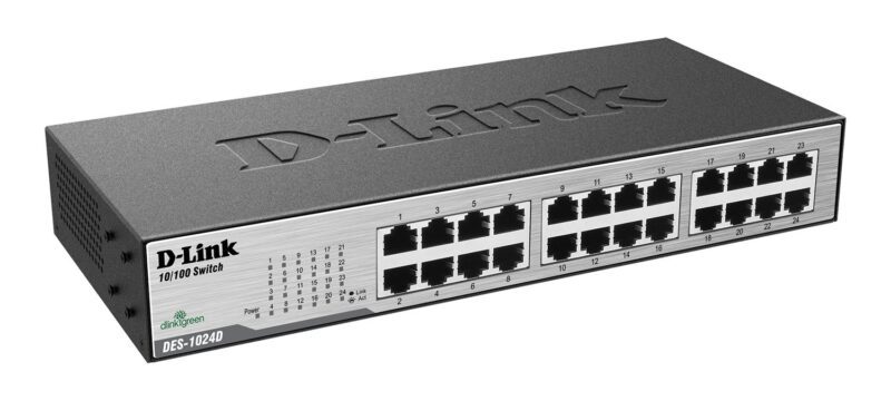 DLINK SWITCH DES-1024D 24PORT