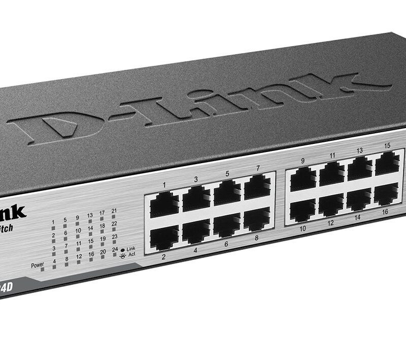 DLINK SWITCH DES-1024D 24PORT