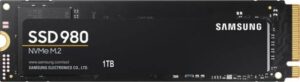 Samsung 1TB 980 PCIe 3.0 NVMe SSD M.2(2280)R:3500MB/s,W:3000MB/s