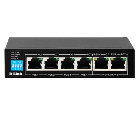 DLINK SWITCH DGS F1006P-E