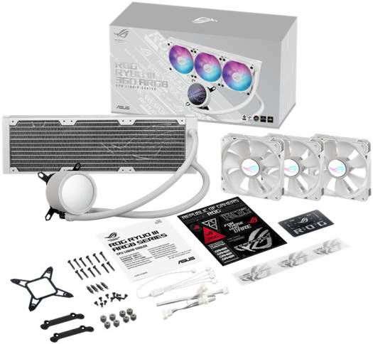 ASUS ROG RYUO III 360 ARGB /AIO COOLER,ASETEK,EMMA,ARGB,AURA,WHT