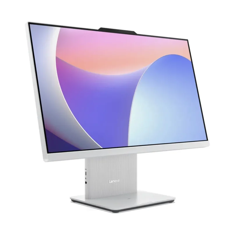 LENOVO AIO COREi5-13TH GEN 13420H-8GB RAM-512GB SSD-23.8'' FHD DISPLAY-ENG ARB KB-LUNA GREY-DOS-W/LESS MOUSE-US PLUG - Image 4