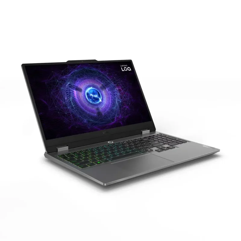 LENOVO LOQ 15 CORE I5-12TH GEN-12450HX-24GB RAM-51GB SSD-NVIDIA GEFORCE RTX 4050 6GB-15.6" FHD IPS DISPLAY-DOS-LUNA GREY-ENG UK KB - Image 4