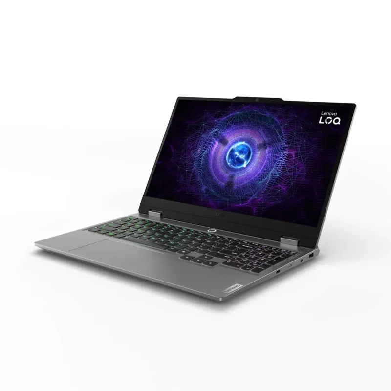 LENOVO LOQ 15 CORE I5-12TH GEN-12450HX-24GB RAM-51GB SSD-NVIDIA GEFORCE RTX 4050 6GB-15.6" FHD IPS DISPLAY-DOS-LUNA GREY-ENG UK KB - Image 3