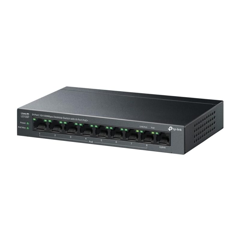 TPLINK SWITCH 5 PORT GIGA LS109P