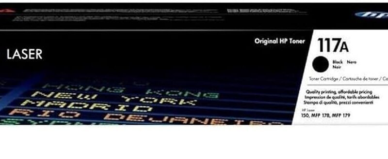 HP 117A BLK TONER (W2070A)