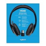 LOGITECH H540 Corded Headset - BLACK - USB