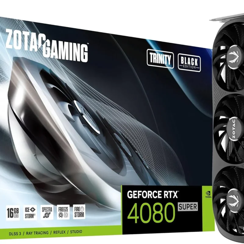 ZOTAC GAMING GeForce RTX 4080 SUPER Trinity Black Edition 16GB GDDR6X