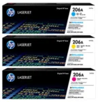 HP 206A C/Y/M TONER (W2111/12/13A)
