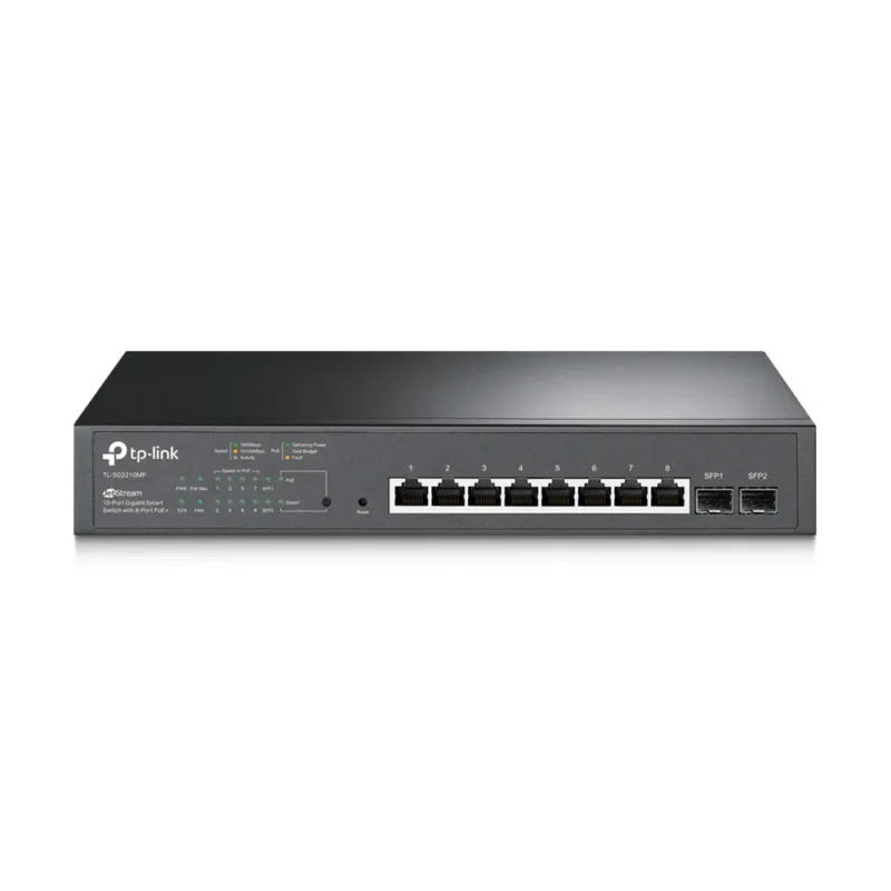 TPLINK SWITCH TL-SG2210MP 8PORT GIGA POE