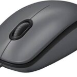Logitech Mouse Wired USB M100 Grey