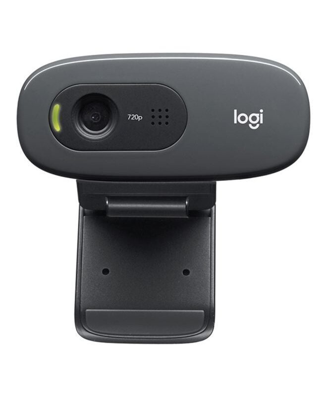 Logitech Webcam C270 HD720p USB Black