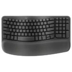 Wave Keys wireless ergonomic keyboard - GRAPHITE - ARA (101)
