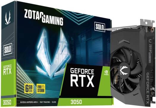 ZOTAC GAMING GeForce RTX 3050 6GB GDDR6 Solo
