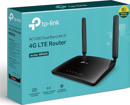 TPLINK ROUTER 4G ARCHER MR400 - tp link router