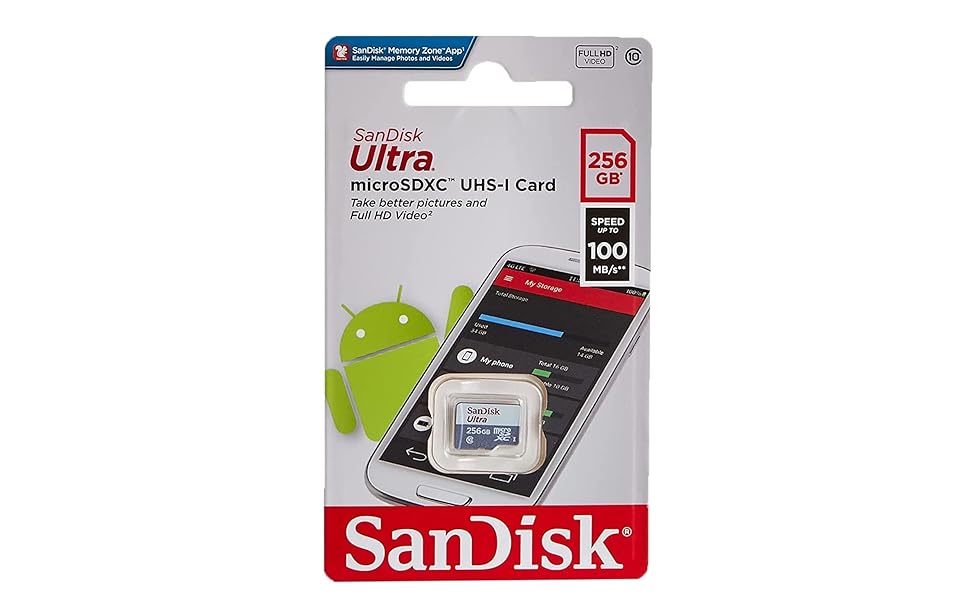 SanDisk Ultra microSDXC 512GB Class 10 UHS-I