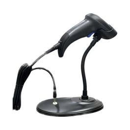 Easypos®️ EPS101U-ADiv Linear Imager Handheld Barcode Scanner (Gray) with Removable Cable & Cradle Stand