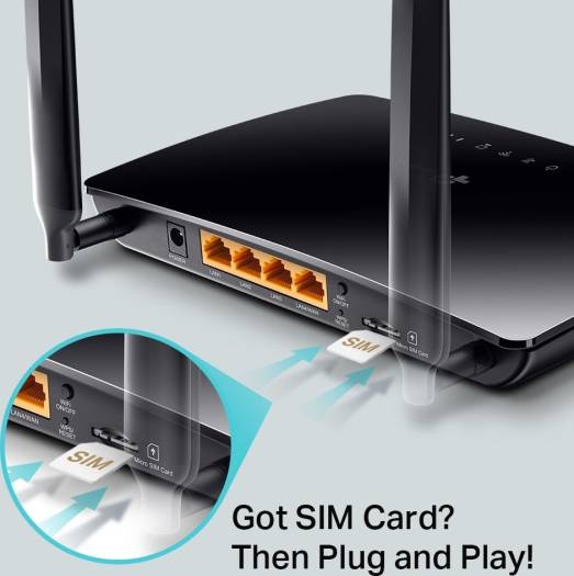 TPLINK ROUTER 4G ARCHER MR400 - tp link router