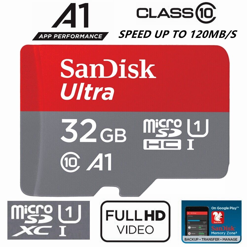 SanDisk Ultra SDHC 32GB Class 10 UHS-I