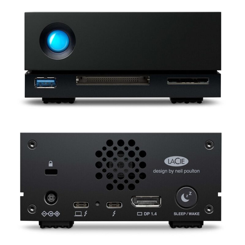 LaCie 16TB 1big Dock Thunderbolt 3 External Hard Drive Hub