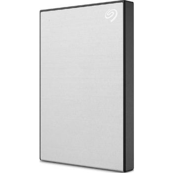 Seagate 1TB One Touch External Portable Hard Drive - Silver