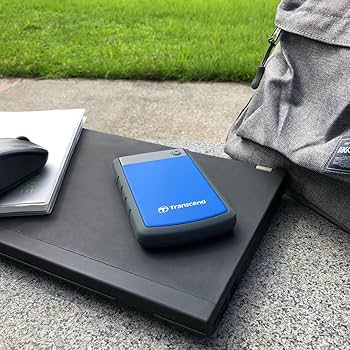 Transcend 1TB External Hdd H3B USB3.0-( Blue)