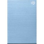 Seagate 4TB One Touch External Portable Hard Drive – Light Blue