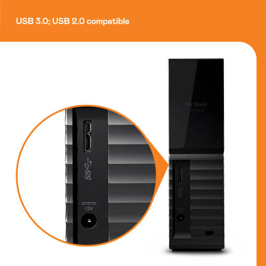 WD 18TB My Book Desktop USB 3.0 External Hard Drive