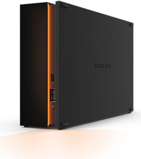 Seagate 8TB FireCuda Gaming Hub USB 3.2 External Hard Drive RGB LED