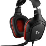 Logitech G332 Gaming Headset – Red/Black (981-000757)