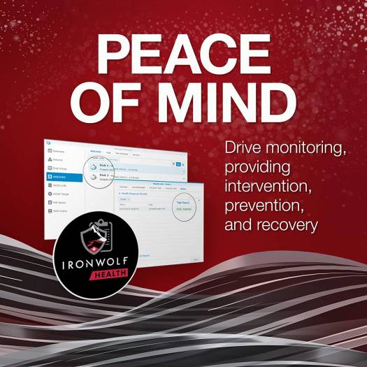 Seagate 2TB IronWolf NAS SATA 6Gb/s 256MB Cache 5400RPM 3.5" Internal Hard Drive