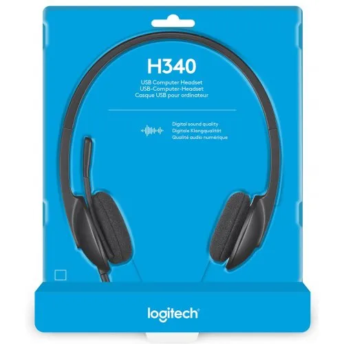 Logitech H340-E USB Headset – 981-000475