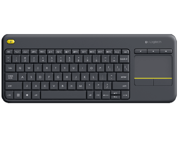 KEYBOARD LOGITECH 920-007153 K400 TOUCH PLUS ARABIC BLACK