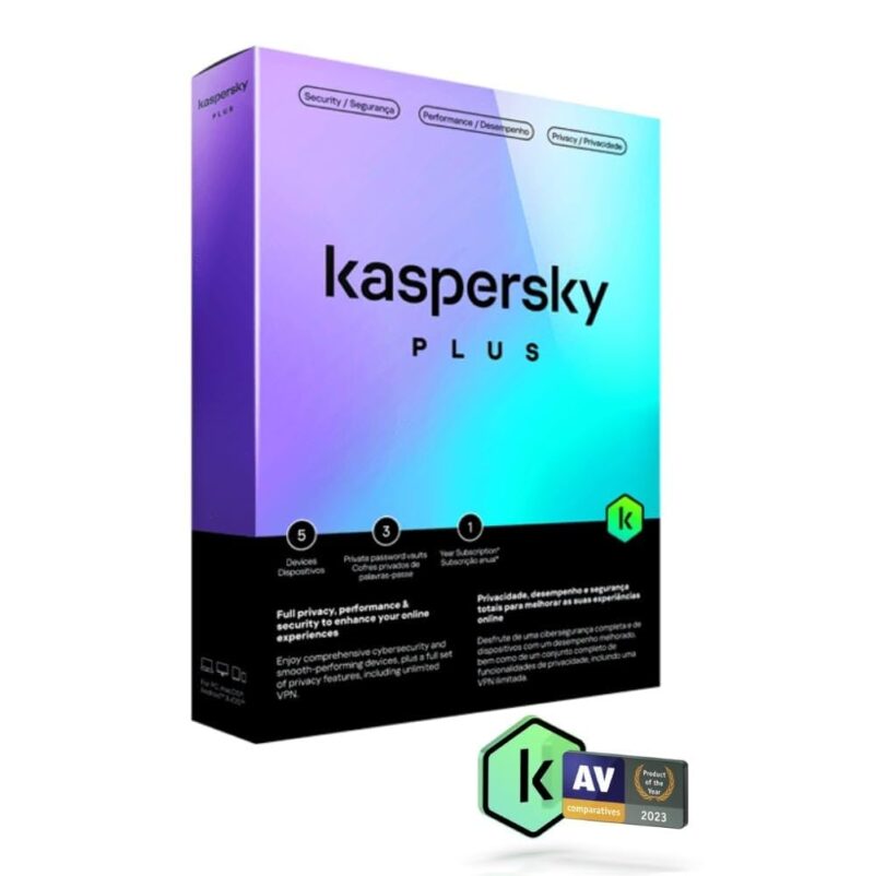 Kaspersky Plus 5 2025 – Premium Security & Privacy Protection for 5 Devices, 1-Year Subscription - Image 2