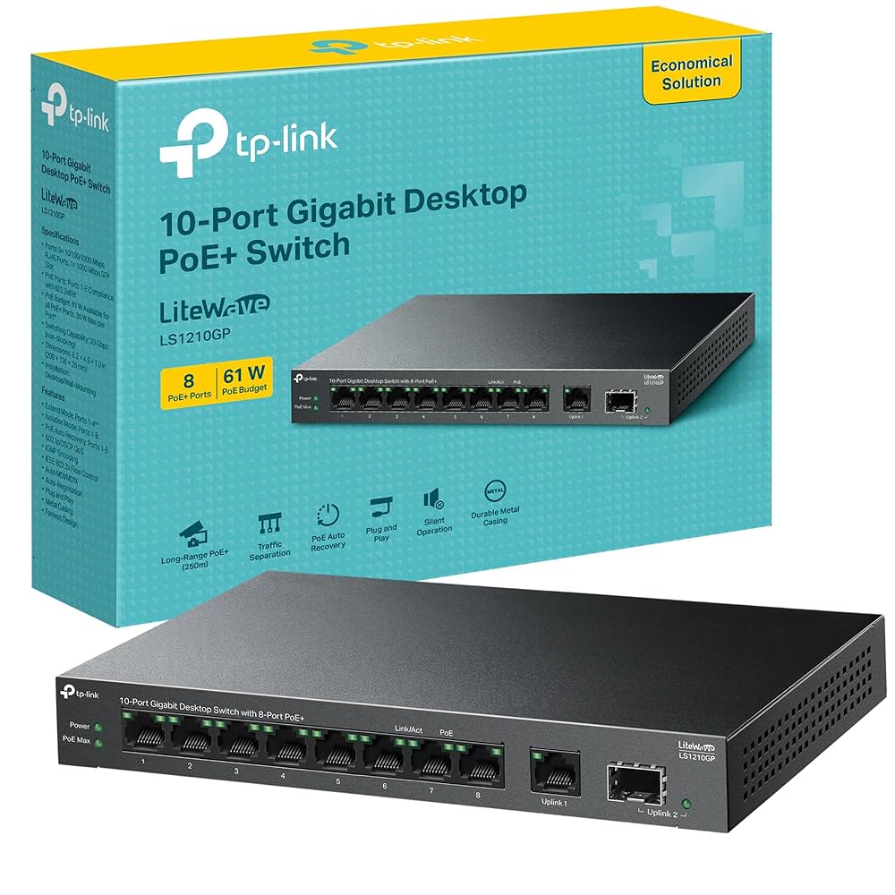 TP-Link Switch LS1210P
