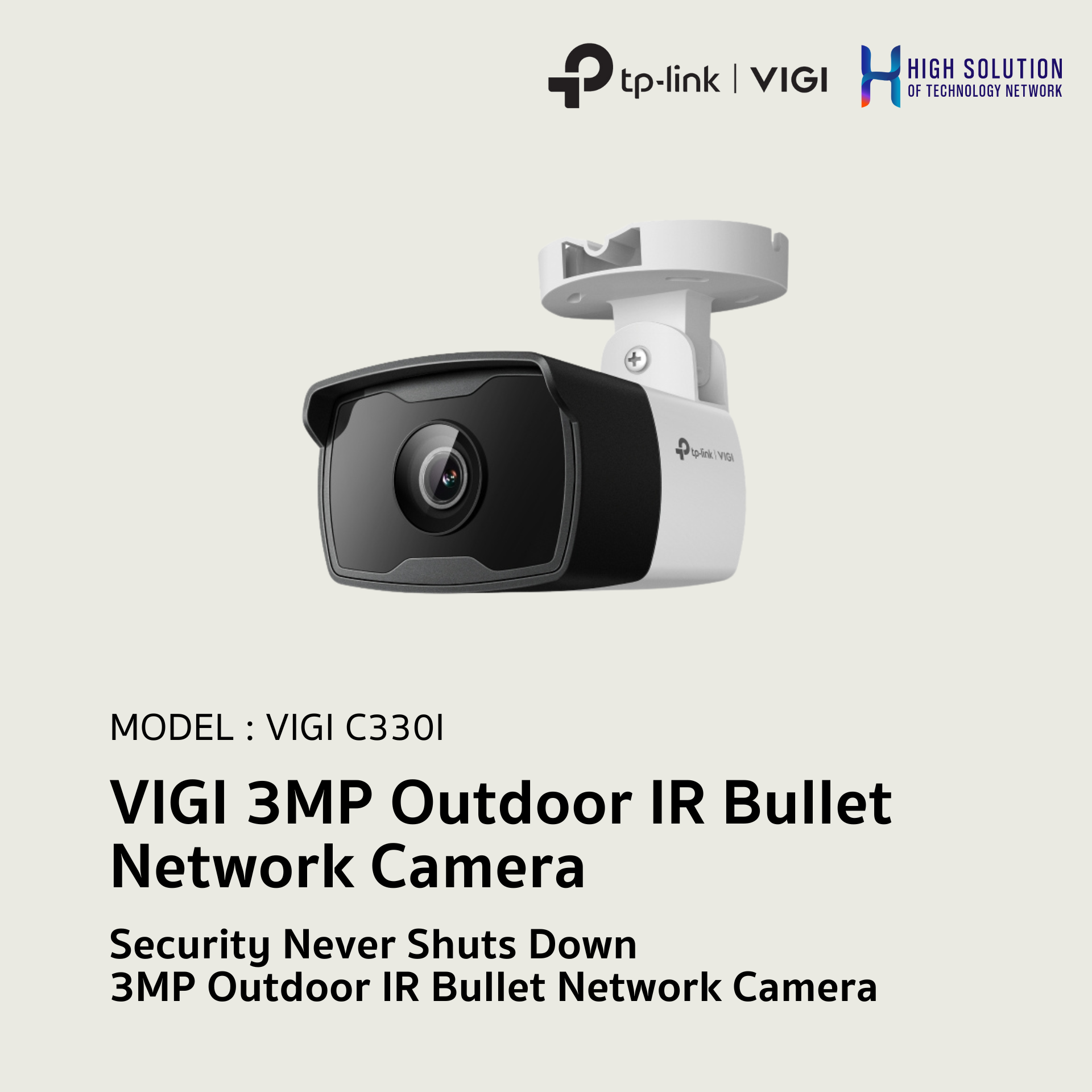TPLINK VIGI C330I BULLET NETWORK CAMERA 6MM - Image 4